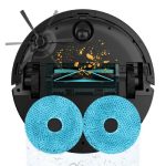 Cecotec Conga X50 X-Treme Robot Aspirador y Friegasuelos Inteligente, Negro - Imagen 3