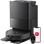 Roborock QV 35S Set Robot Aspirador HyperForce 10000Pa, Negro
