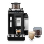 Cafetera Superautomática De'Longhi Rivelia FEB 4435.B - 19 Bares, Pantalla Táctil a Color, Sistema Bean Switch - Negro